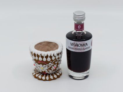 Perníkový pohárek + GALLI VIŠŇOVKA