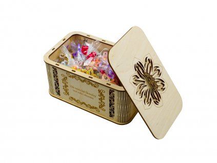 Dárková krabička - kytičky